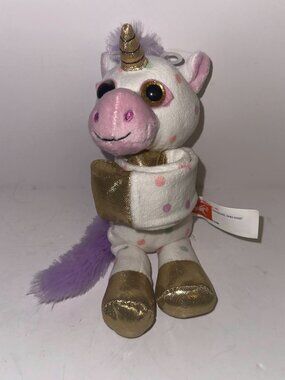 WILD REPUBLIC WRIST HUGGER UNICORN 8" PLUSH (ML941)